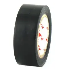Ruban adhésif d‘électricien noir 19mmX20 m – BARNIER – 148518 Promotion