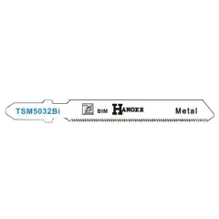 Authentique Pack de 5 lames de scie sauteuse TSM5032Bi pour métal 50mm – HANGER – 150209