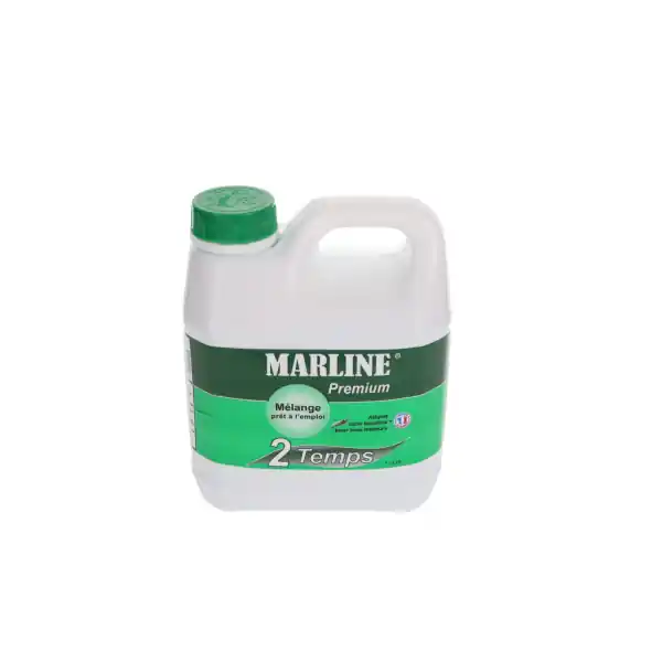 Carburant pour moteurs 2 temps MARLINE Premium – Mélange Alkylat – Bidon 2 litres Prix Choc
