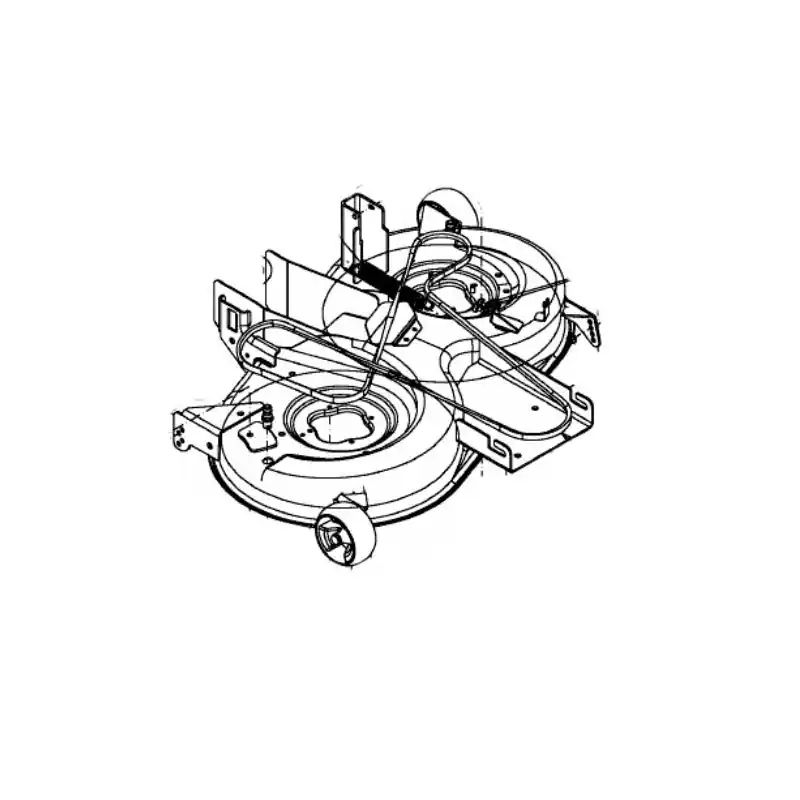 Commander Maintenant Carter de coupe tracteur de pelouse Cub Cadet 683-04662