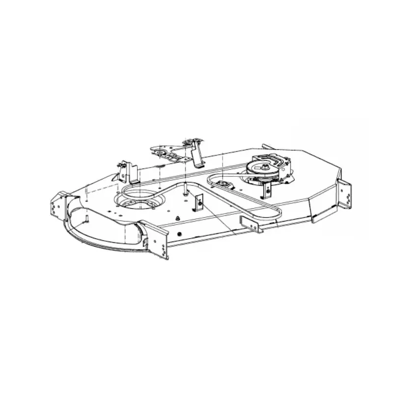 Plateau de coupe largeur 117 cm ou 46 pouces pour Cub Cadet Retour Gratuit