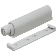 Bon Plan Loqueteau à pression en plastique avec accrochage magnétique couleur grise – HAFELE – 356.01.550