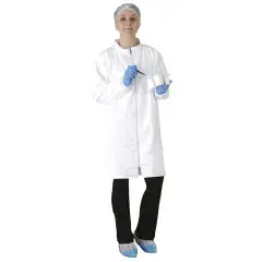 Nouvelle Collection Blouse jetable à zip Tyvek® sans poche blanc T3 – SEGETEX-EIF – BT83