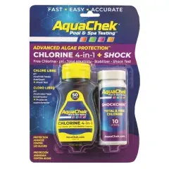 Testeur chlorine 4 en 1 + Shock – AQUACHEK – AQC-470-5016 Bon Plan