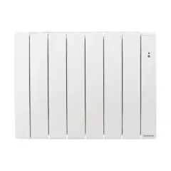 Bon Marché Radiateur électrique chaleur douce BILBAO 3 horizontal blanc 1500W - THERMOR - 493851