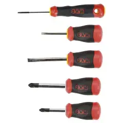 Vente Directe Jeu de 5 tournevis S1 Tom Pouce Fente et Phillips® – SAM OUTILLAGE – T-J5