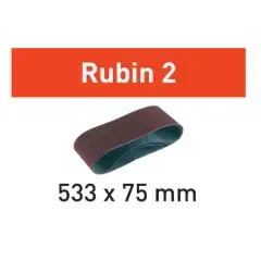 Offre Spéciale Bande abrasive Rubin 2 L533X 75-P80 RU2/10 FESTOOL 499157