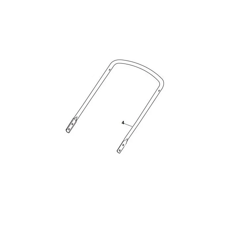 Guidon inférieur GGP ES460 et ES 460 TR Nouveauté
