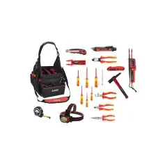 Achetez Aujourd&rsquo;hui Composition électricien sac + 14 outils
