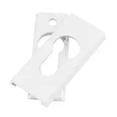 Entrée à fixation invisible 9mm clé I blanc – ARGENTA – 3006112 Certifié