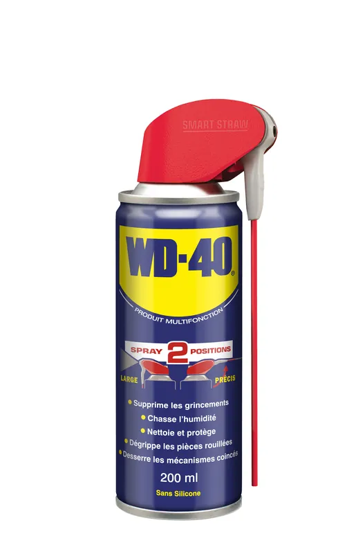 Soldes Produit Multifonction WD-40 Spray Double Position 200 ml