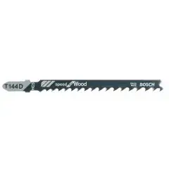 Meilleur Choix 5 lames pour scie sauteuse Speed for Wood T 144 D – BOSCH – 2608630040