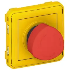 Dernier Modèle Poussoir NO+NF PLEXO à déverrouillage par quart de tour étanche composable 3 A 250 V – LEGRAND – 069549