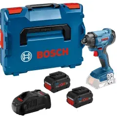 Visseuse à chocs 18V GDR 18V-160 + 2 batteries ProCORE 5,5Ah + chargeur + coffret L-BOXX – BOSCH – 06019A1305 Meilleur Prix