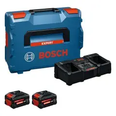 Starter set 2 batteries 18V 8.0Ah + 1 chargeur EXAL 18V2-320 + L-BOXX – BOSCH EXPERT – 1600A0373X Achat Immédiat