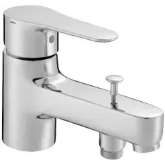 Achat Immédiat Mitigeur bain-douche JULY 1 trou en métal – JACOB DELAFON – E16044-4-CP