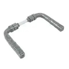 Béquille double Bellac fer cementé poli verni 2 portées carré 7mm – BOUVET – B48DB8232 Seulement Aujourd&rsquo;hui
