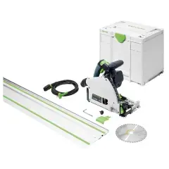 Meilleur Choix Scie plongeante 1500W TS 60 KEBQ-Plus-FS + Systainer SYS3 – FESTOOL – 577417