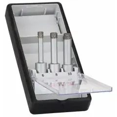 Coffret de 3 forets diamantés Easy Dry Robuste line – BOSCH – 2608587145 Jusqu&rsquo;à Épuisement Des Stocks