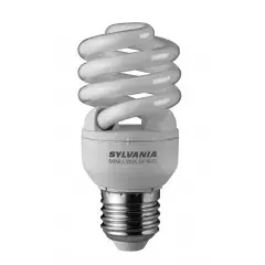 Lampe fluo-compacte MINI-LYNX SPIRAL Fast-Start 827 E27 15W – SYLVANIA – 0035215 Jusqu&rsquo;à Épuisement Des Stocks