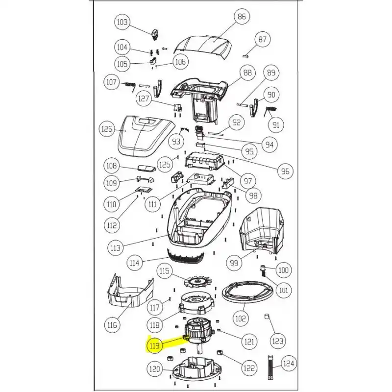 Moteur pour tondeuse Inventiv B4046 T Produit De Marque