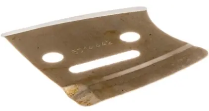 Prix Cassé Plaque de guidage, gauche Husqvarna 162, 266, 268, 262, 285, 288