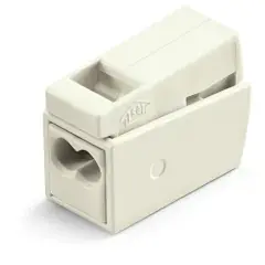 Nouvelle Collection Borne pour luminaires 2 conducteurs 2,5mm² blanc – WAGO – 224-112
