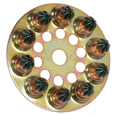 Cartouche de disques de 10 charges 6,3/10 verts – SPIT – 031600 Super Prix