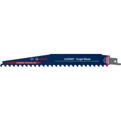 Lot 3 lames de scie sabre Expert en carbure pour bois S1142KHM 225mm – BOSCH – 2608900404 Expédition Rapide