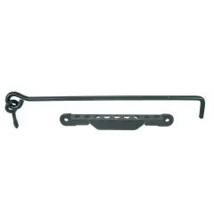 Prix Promo Crochet diamètre 8mm vis 300mm avec crémaillère cataphorèse noir – TORBEL – 9243304