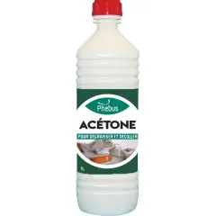 Acétone 1 L – PHEBUS – ACETONE.1L Vente Flash