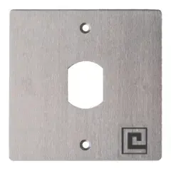 Plaque inox 80x80mm T25 – HERACLES – PCA-PL80PP Usine Directe