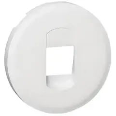 Satisfait Ou Remboursé Enjoliveur CELIANE pour prise haut-parleur simple Blanc – LEGRAND – 068211