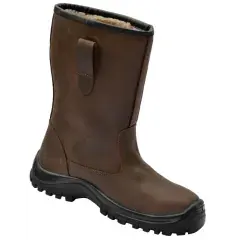 Paiement Sécurisé Botte fourrée S3 SRC WRU FO marron/noir P42 – REBORN SAFETY – EIDER_KV_14