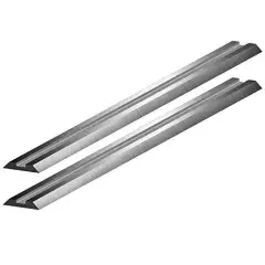 Remise Pack de 2 fers de rabot réversibles à chants droits 82x5,5mm - BOSCH - 2607000096