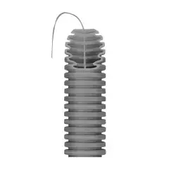 Gaine cintrable moyen ICTA diamètre 16 mm avec tire-fils Gris foncé – GEWISS – DX20516R Satisfait Ou Remboursé