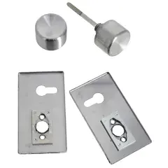 Ensemble à bouton sur plaque horizontale pour clé I finition inox brossé – BRICARD – 2036021 Promotion