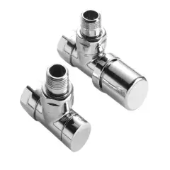Kit robinetterie thermostatisable équerre chromé 1/2‘‘ - ACOVA - 991368 Prix Cassé