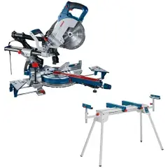 Scie à onglets radiale 1600W GCM 8 SJL + table de travail GTA 2600 – BOSCH – 0615990FV8 Pas Cher