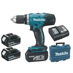 Commander Maintenant Perceuse visseuse 18V + 3 batteries 3Ah + chargeur + coffret – MAKITA – DDF453SFE3
