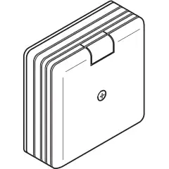 Boitier de dérivation pour AXIS/MS 80X80X35mm – REHAU – 265686 Soldes
