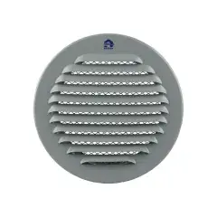 Grille ronde 435R 100mm aluminium gris – RENSON – 17471 Nouvel Arrivage