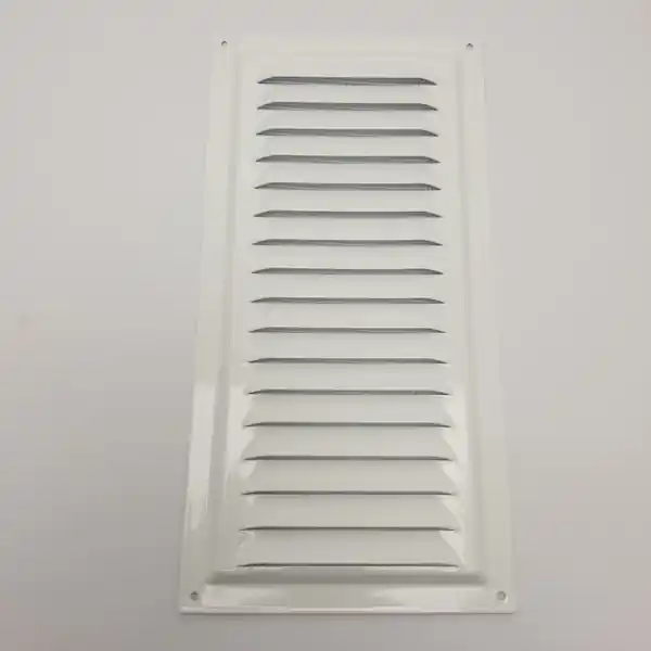 Grille de ventilation ME en acier peint 150×300 moustiquaire Haute Qualité
