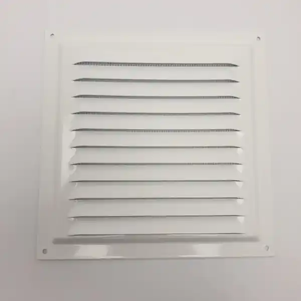 Grille de ventilation ME en acier peint 200×200 moustiquaire Populaire