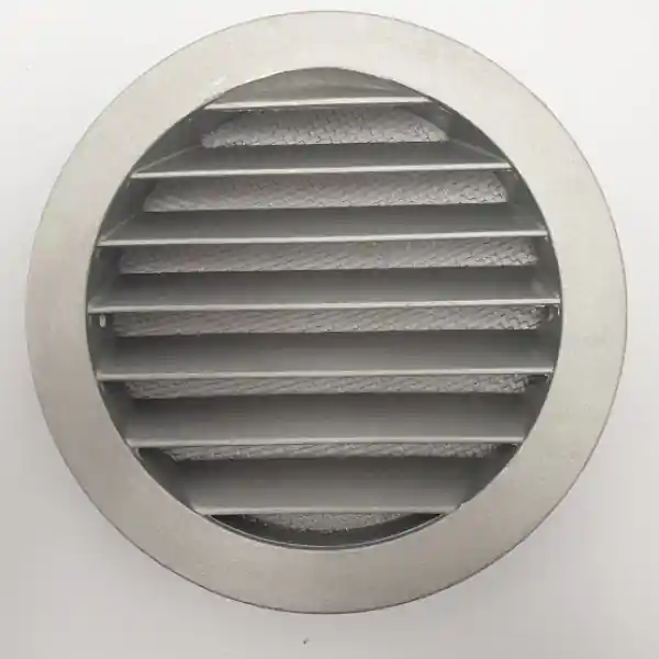Grille de ventilation ronde 125RKM D150 en aluminium avec bride D125 Prix Réduit