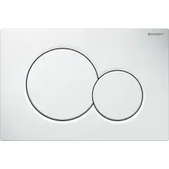 Solde Plaque de déclenchement SIGMA 01 blanc pour réservoir UP320 / UP720 - GEBERIT - 115.770.11.5