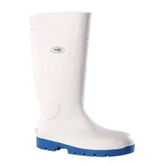 Botte AGRO TECH SEC CI S4 SRC blanc/bleu P37 – NETCO SAFETY – 00A2588-37 Super Prix