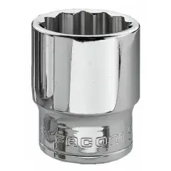 Douille 3/8‘‘ 12 pans métriques diamètre 7mm longueur 27mm - FACOM - J.7 Prix Réduit