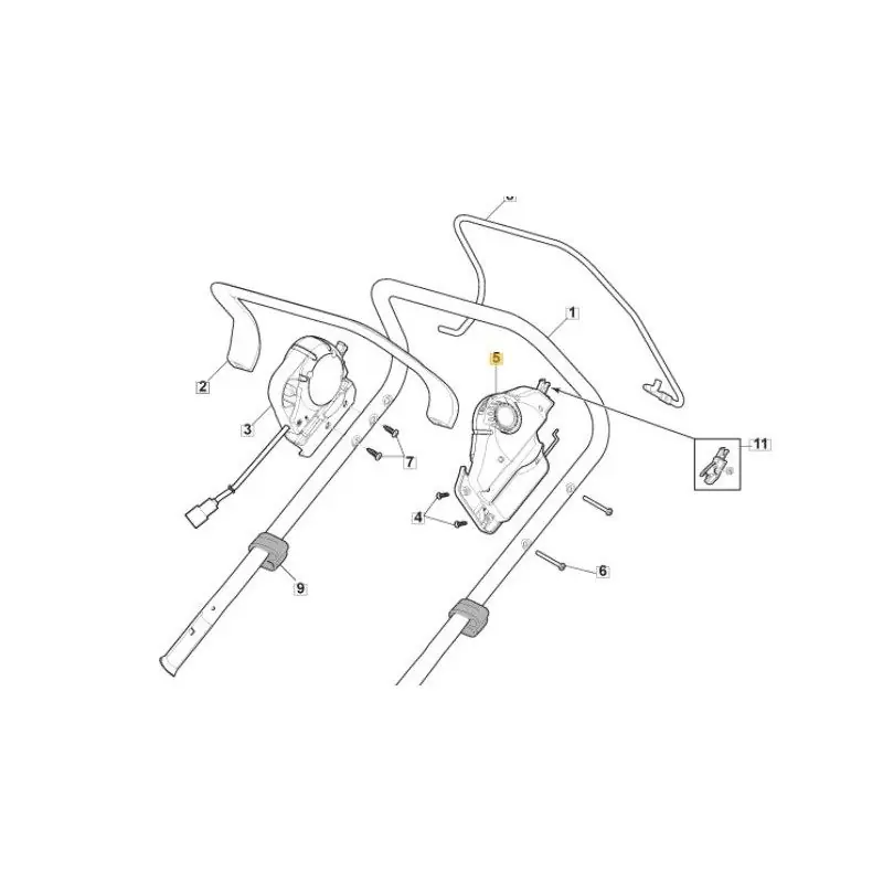 Boitier variateur GGP 381600576/0 pour tondeuse à batterie Expédition Rapide