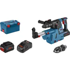 Livraison Express Perforateur SDS-Plus 18V GBH 18V-26F Professional + 2 batteries ProCORE18V 5,5Ah + 1 chargeur rapide + coffret L-BOXX – BOSCH – 061191000G